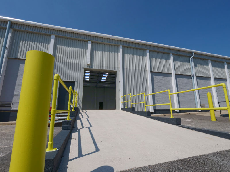 Unit 5 Loading Doors